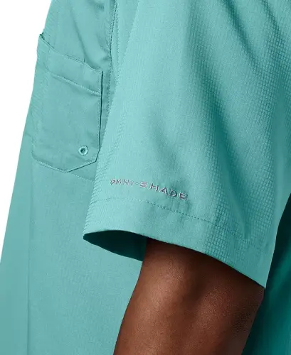 Men's PFG Tamiami II Short Sleeve Shirt-Gulf Stream - COLUMBIA (1)