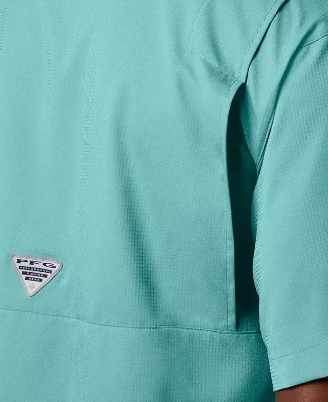 Men's PFG Tamiami II Short Sleeve Shirt-Gulf Stream - 3