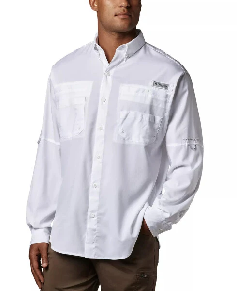 Men's PFG Tamiami II Long-Sleeve Shirt - White - 2