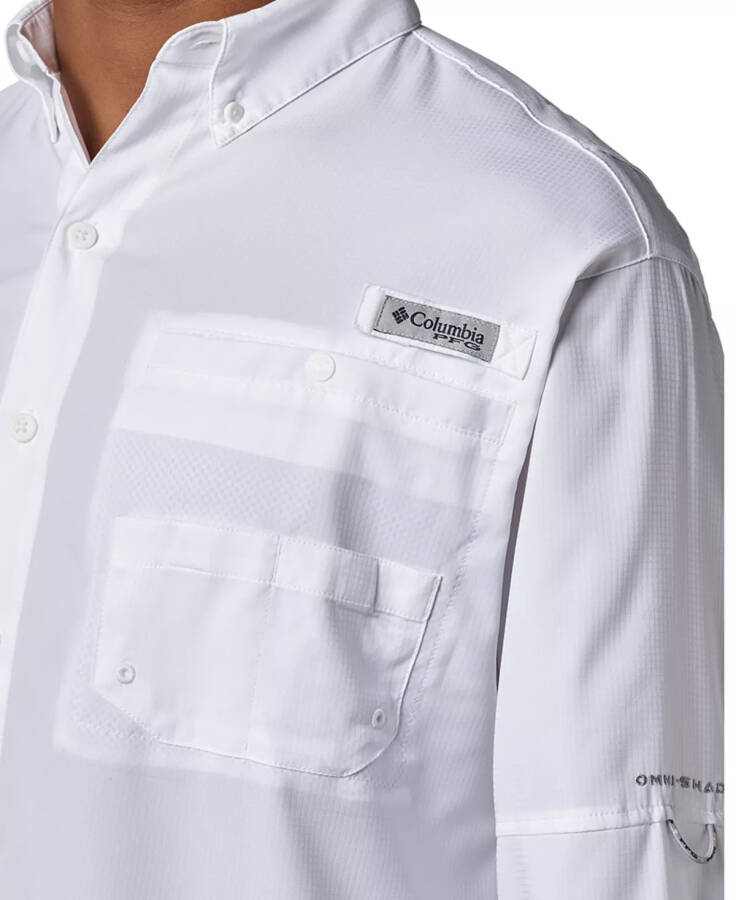 Men's PFG Tamiami II Long-Sleeve Shirt - White - 6