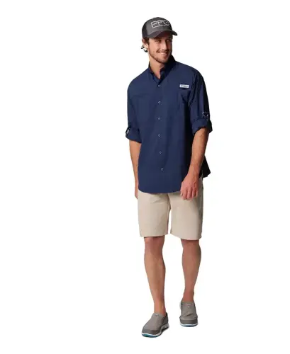 Men's PFG Tamiami II Uzun Kollu Gömlek - Collegiate Navy - 2