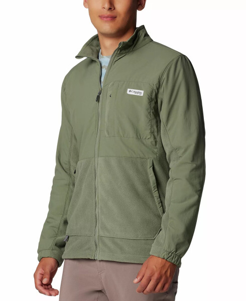 Men's PFG Uncharted Zip-Front Fleece Jacket Cypress, Cypress - 3