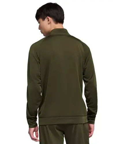 Men's Piped Tricot Jacket - Dark Olive - 3