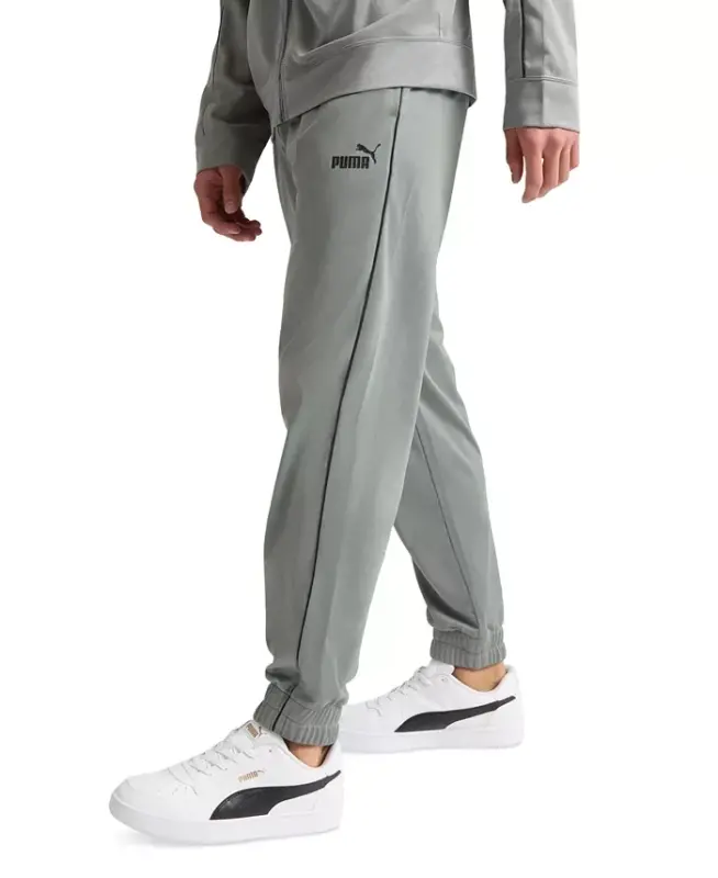 Men's Piped Tricot Joggers - Gray - 2