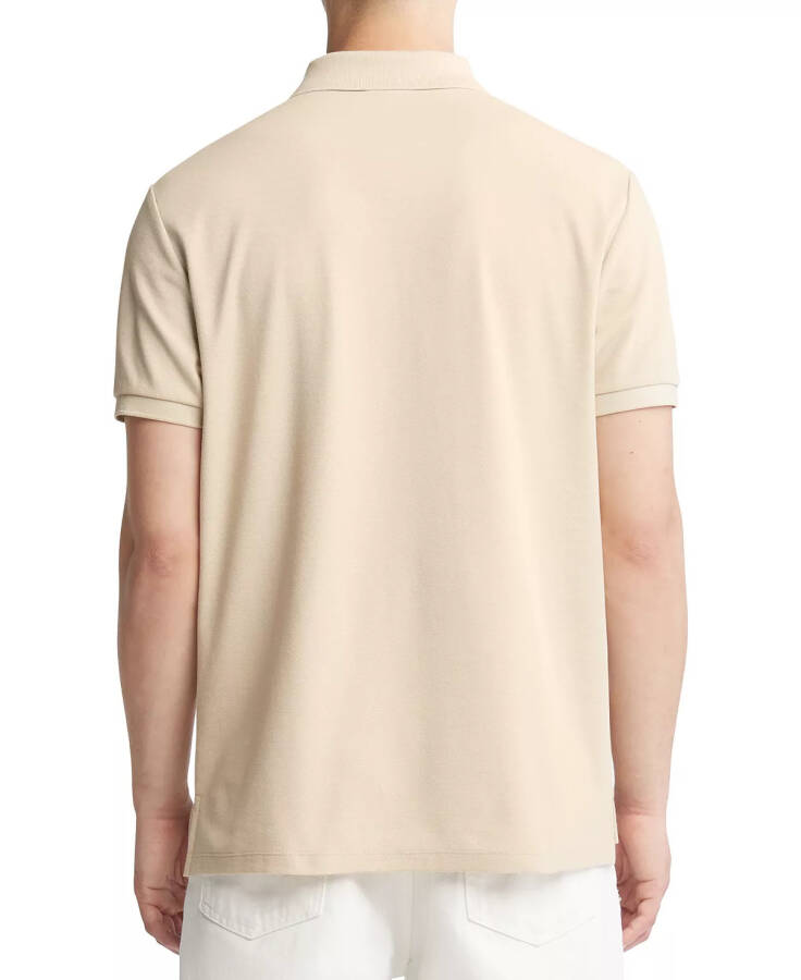 Men's Pique Solid Polo Safari - 2