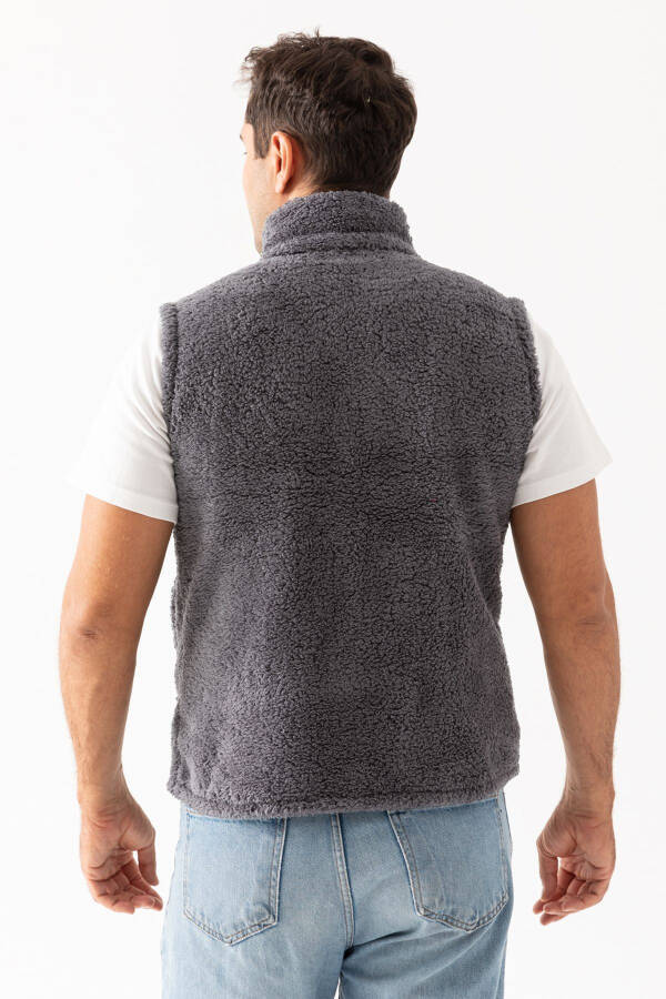 Men's plush vest - 5