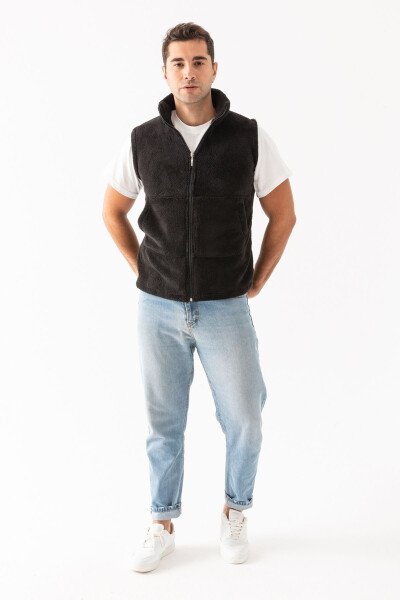 Men's plush vest - 2