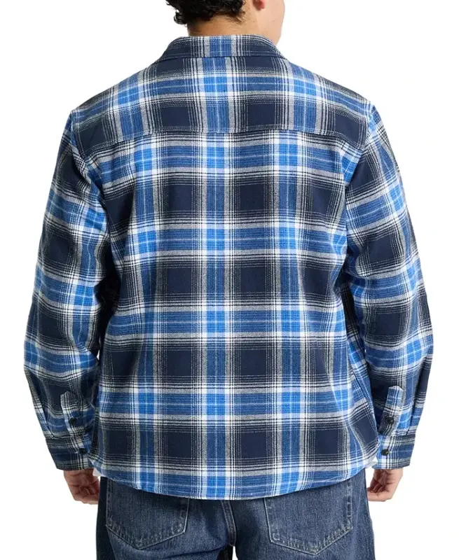 Men's Pocket Plaid Shirt-Multi - 2