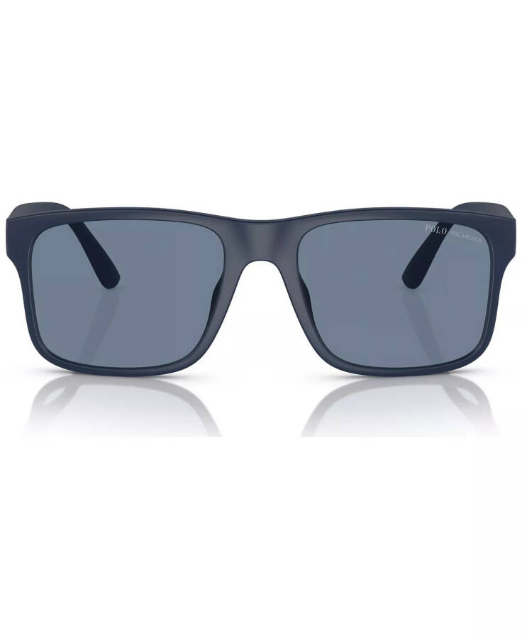 Men's Polarized Sunglasses, PH4195U Matte New Port Navy - 2