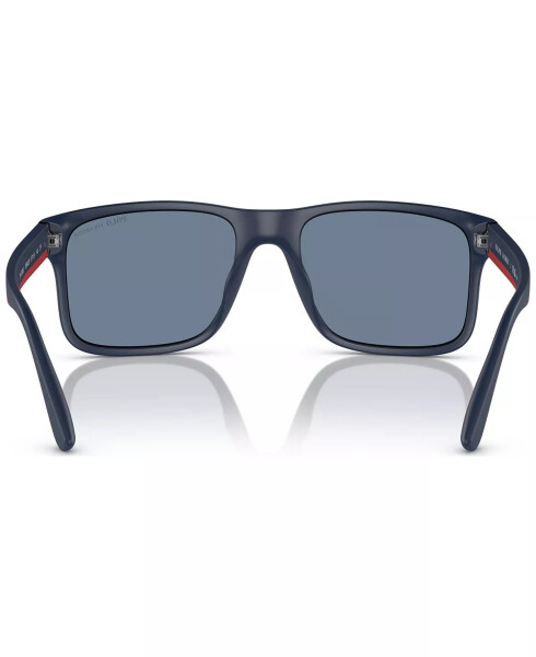 Men's Polarized Sunglasses, PH4195U Matte New Port Navy - 3