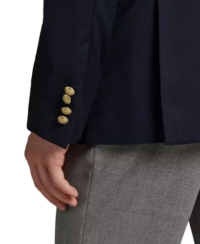 Men's Polo Modern Wool-Blend Gabardine Blazer - 5