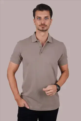 Men's Polo Shirt with Vison Collar Design in Gift Box - 4