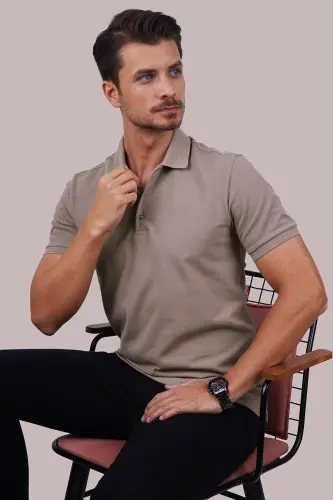 Men's Polo Shirt with Vison Collar Design in Gift Box - ETIKMEN (1)