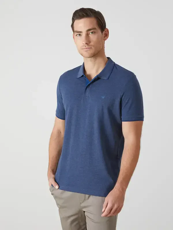 Men's Polo Short Sleeve Piqué T-Shirt - 2