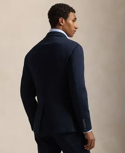 Men's Polo Soft Double-Knit Suit Jacket -Aviator Navy - POLO RALPH LAUREN (1)