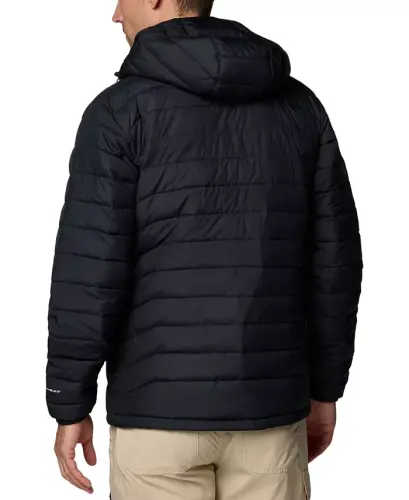 Men's Powder Lite II Hooded Jacket-Black - 7