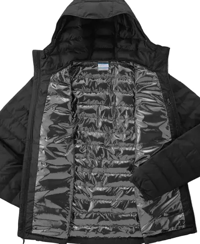 Men's Powder Lite II Hooded Jacket-Black - 9