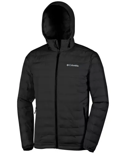 Men's Powder Lite II Hooded Jacket-Black - 10