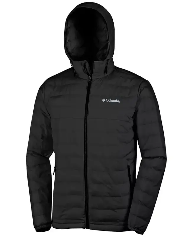 Men's Powder Lite II Hooded Jacket-Black - 10