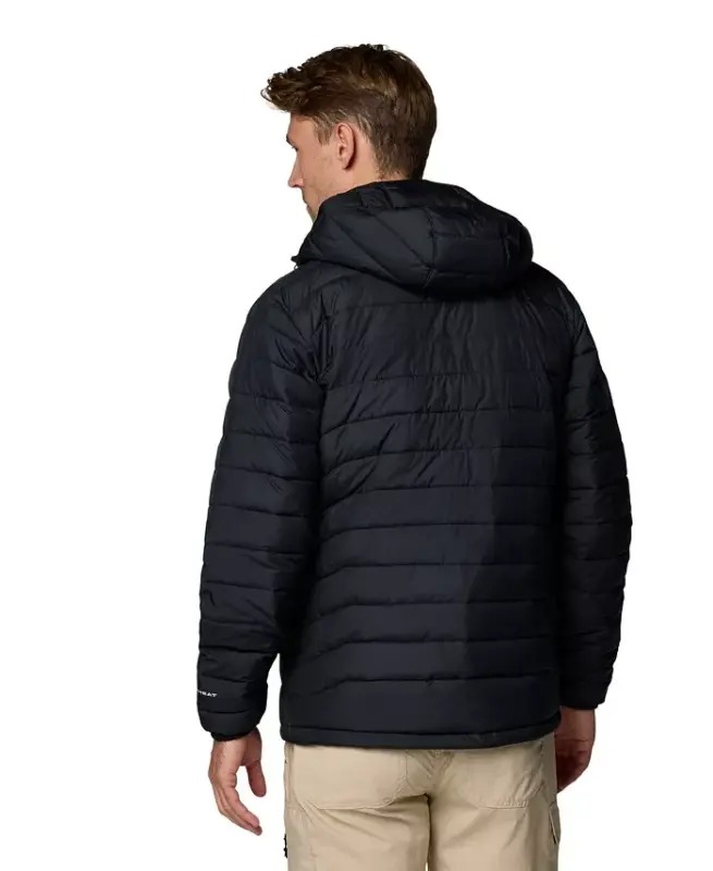 Men's Powder Lite II Hooded Jacket - Black - 7