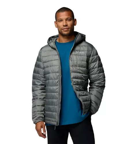 Men's Powder Lite II Hooded Jacket - Sedona Sage Ripstop - Columbia (1)
