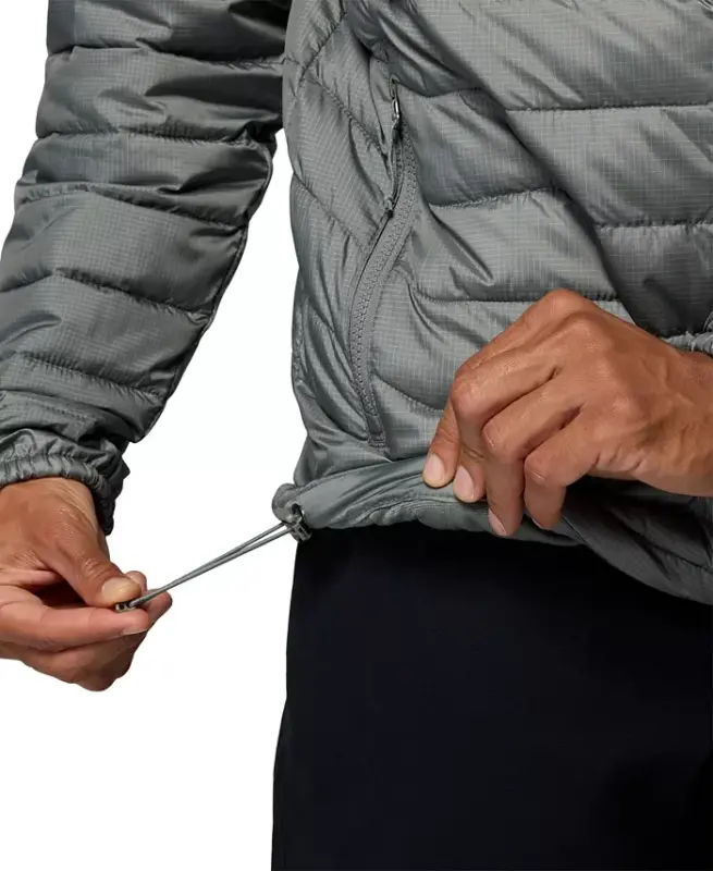 Men's Powder Lite II Hooded Jacket - Sedona Sage Ripstop - 5