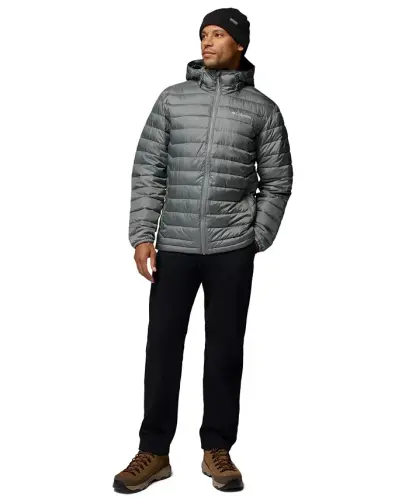 Men's Powder Lite II Hooded Jacket - Sedona Sage Ripstop - 6