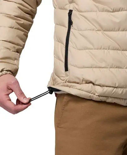 Men's Powder Lite II Puffer Jacket - Ancient Fossil/Black - 6