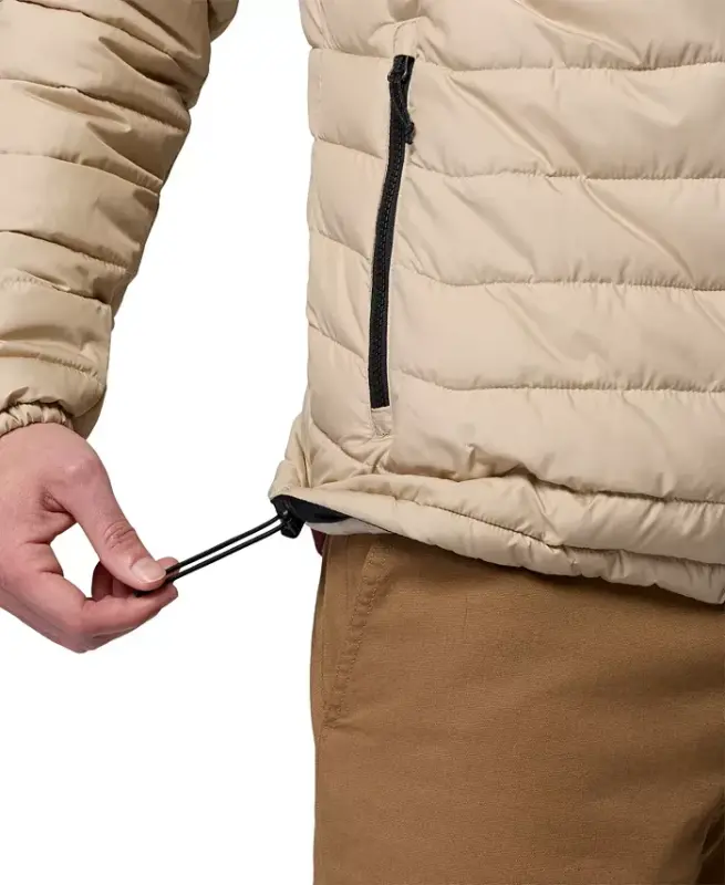 Men's Powder Lite II Puffer Jacket - Ancient Fossil/Black - 6