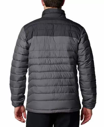 Men's Powder Lite II Puffer Jacket - City Grey, Shark - COLUMBIA (1)