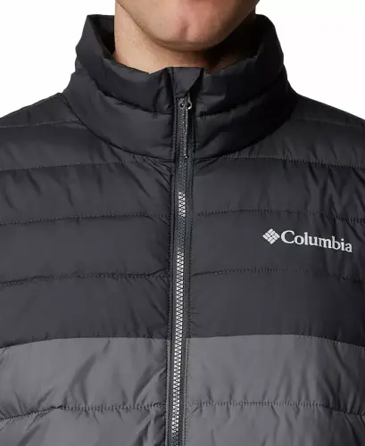 Men's Powder Lite II Puffer Jacket - City Grey, Shark - 7