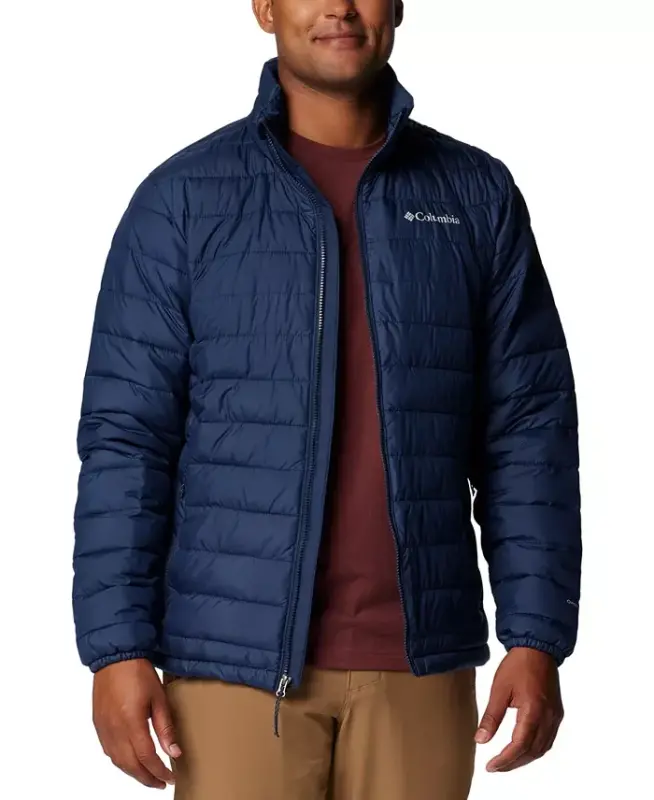 Men's Powder Lite II Puffer Jacket-Collegiate Navy - 4