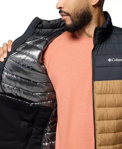 Men's Powder Lite II Puffer Jacket - Delta/Black - 4