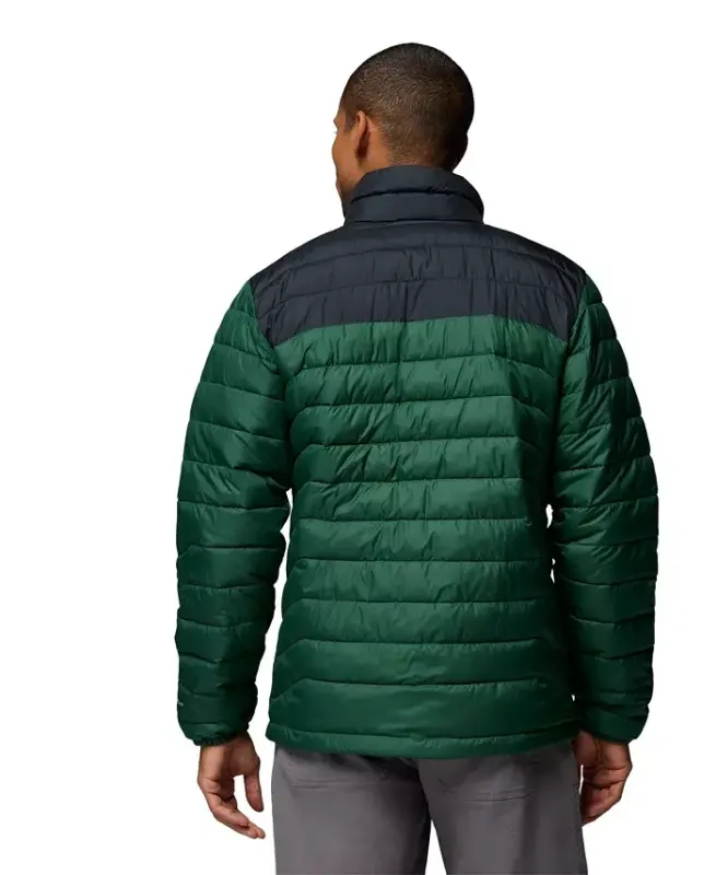 Men's Powder Lite II Puffer Jacket - Rain Forest/Black - 5