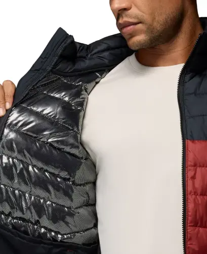 Men's Powder Lite II Puffer Jacket - Red Oxide/Black - 3