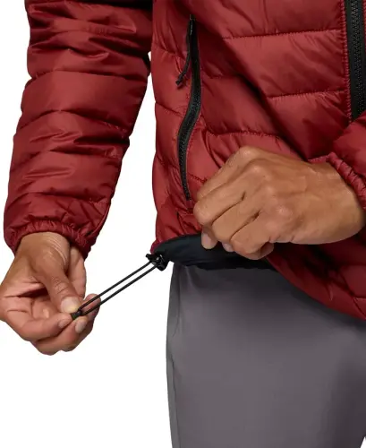 Men's Powder Lite II Puffer Jacket - Red Oxide/Black - 4