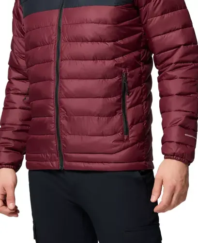 Men's Powder Lite II Puffer Jacket - Rich wine, Black - 6