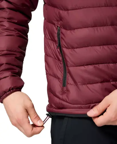 Men's Powder Lite II Puffer Jacket - Rich wine, Black - 7