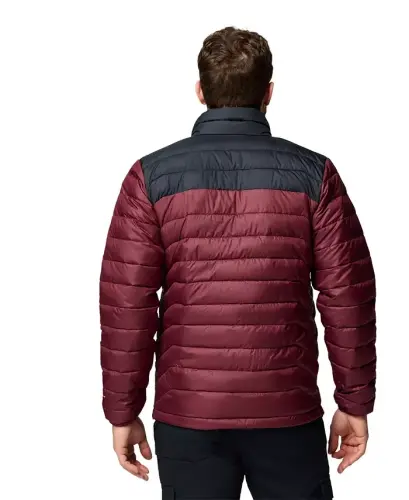 Men's Powder Lite II Puffer Jacket - Rich wine, Black - 9