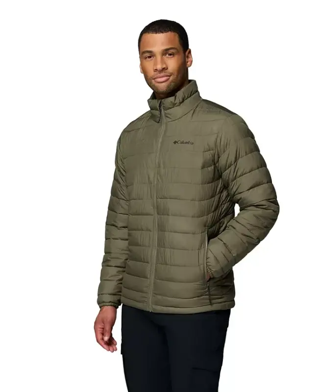 Men's Powder Lite II Puffer Jacket - Stone green - 2