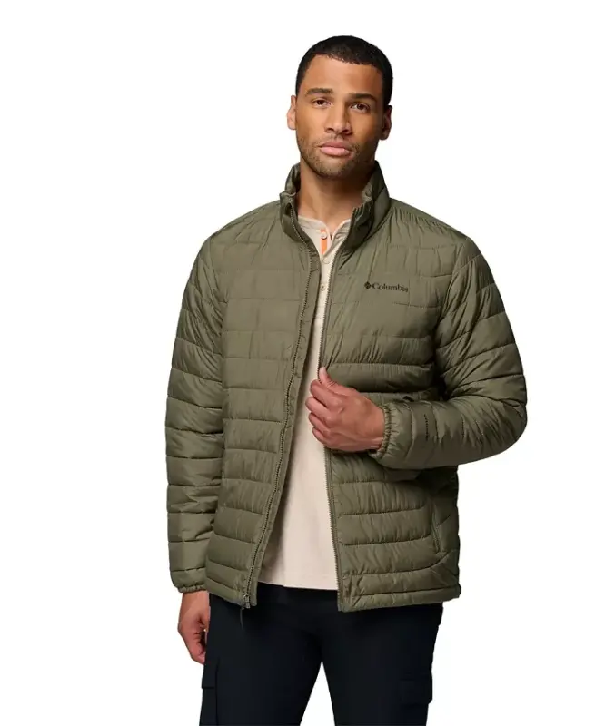 Men's Powder Lite II Puffer Jacket - Stone green - 3