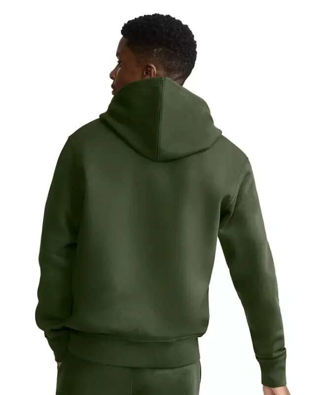 Men's Powerblend Fleece Full Zip Hoodie - Chive - 4