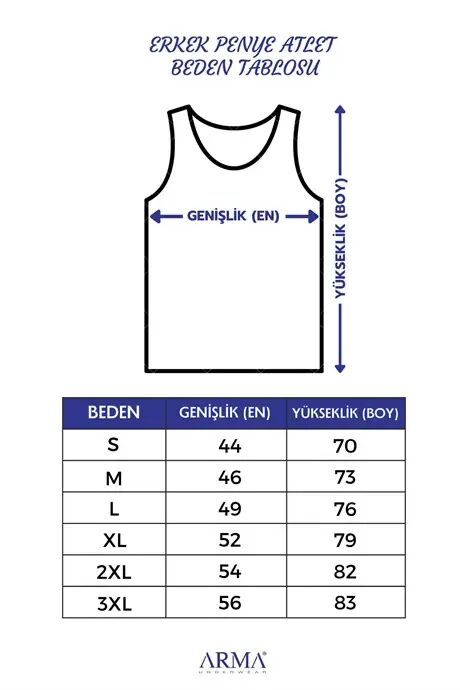 Men's Premium 100% Cotton Gray Tank Top 6-Pack Special Gift Box Groom Trousseau Dowry Set - 6