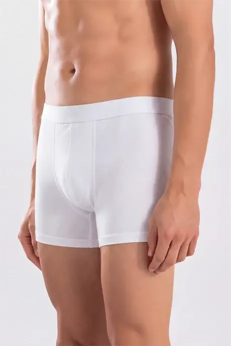Men's Premium Bamboo White Boxer 6-Pack Gift Box Groom's Bundle and Dowry Set - 3
