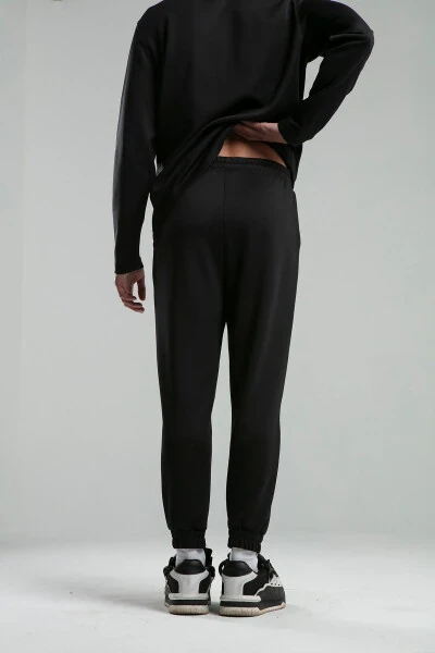 Men's Printed Scuba Jogger Black - 10