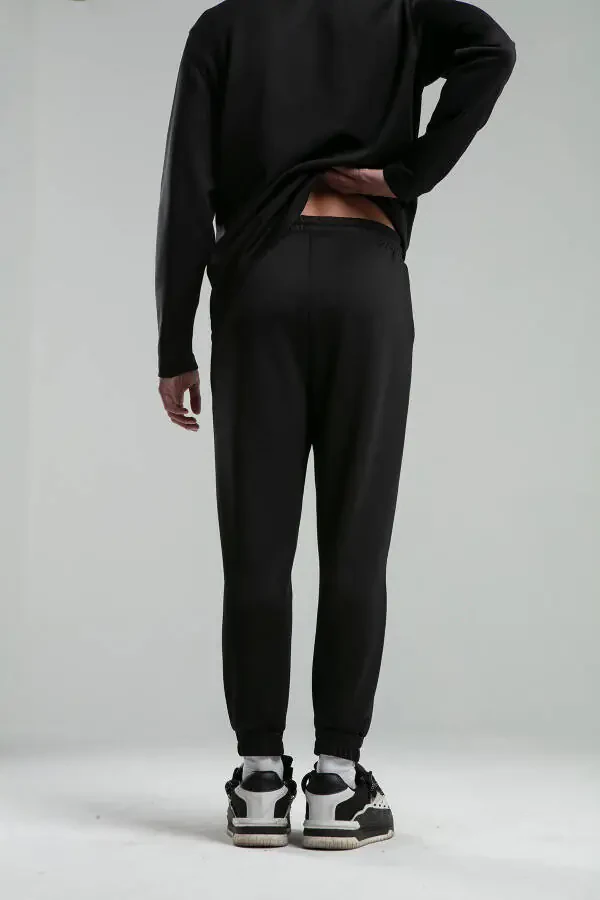 Men's Printed Scuba Jogger Black - 10