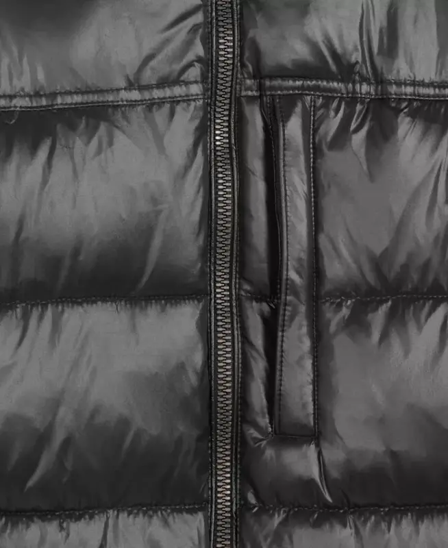 Men's Puffer Jacket - Dark Olive - 8