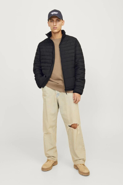 Men's Puffer Jacket-Syah - 1