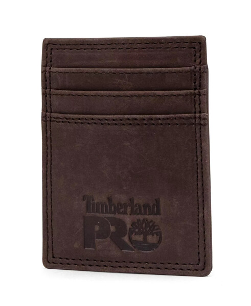 Men's Pullman Front Pocket Wallet Dark Brown - 1