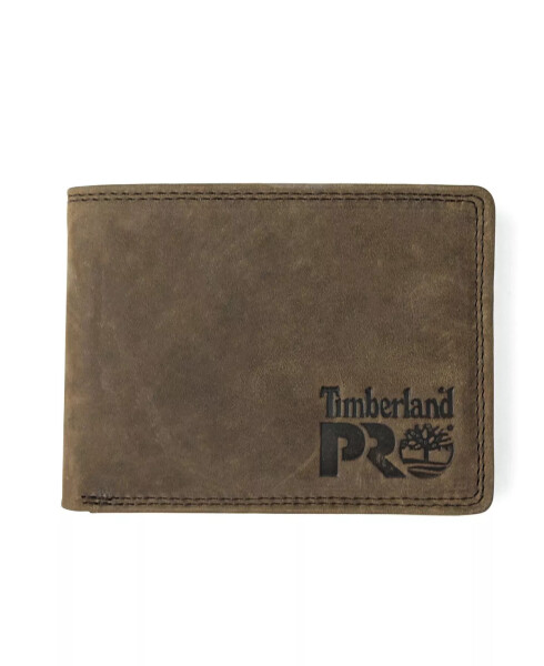 Men's Pullman Passcase Wallet Dark Brown - 1